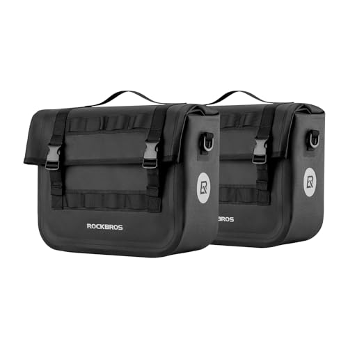 ROCKBROS 防水バッグ 自転車パニアバック　サイドバック Amazon.co.jp: ROCKBROS パニアバッグ 自転車 サイドバック リア